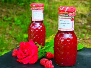 🍓 Vinaigre aromatisé à la framboise : l’acidulé fruité de l’été