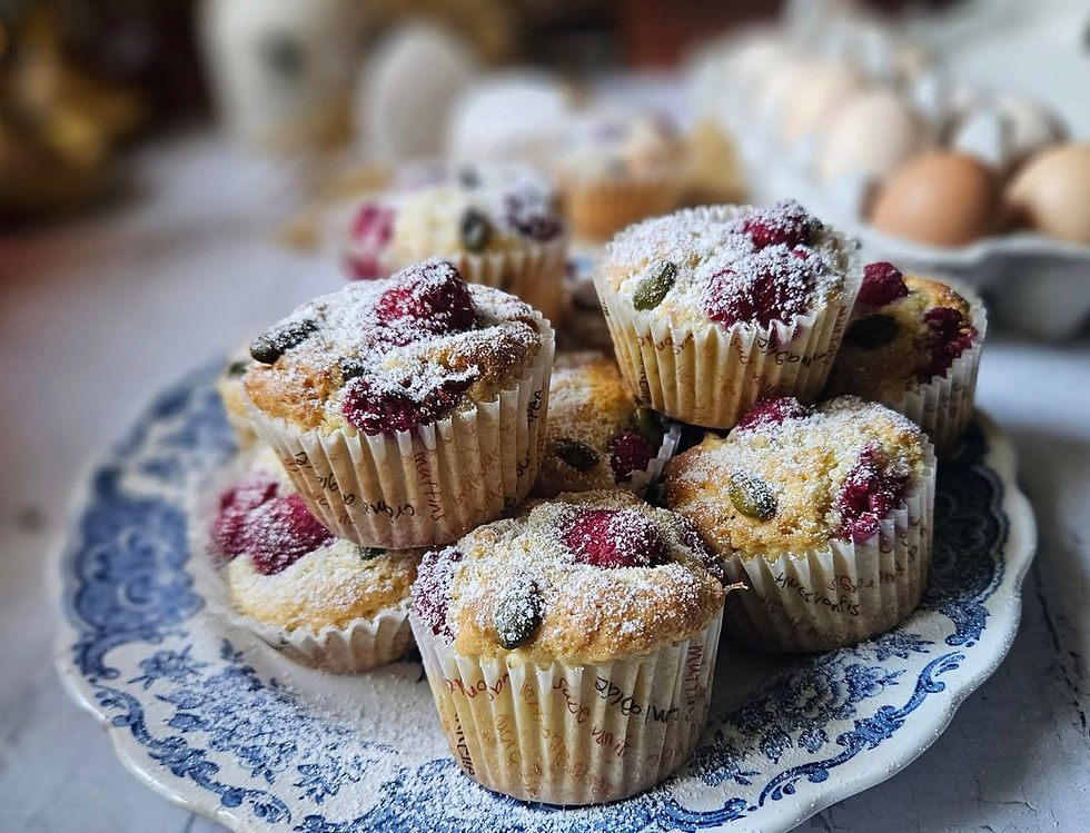 🍓 Muffins Framboises & Pistaches : la gourmandise au bord de la piscine