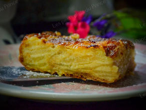 Gâteau invisible moelleux aux poires