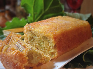Cake à la rhubarbe du jardin : un dessert réconfortant aux saveurs d’antan 🍰