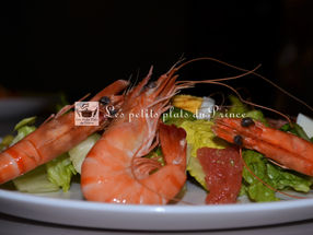 Salade marine aux crevettes