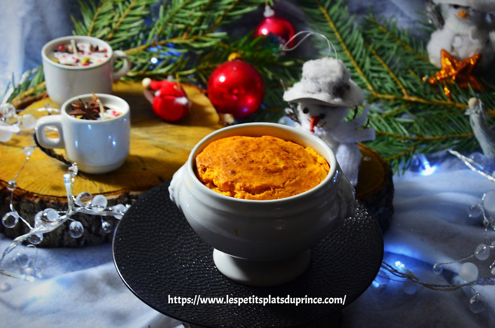 Soufflé au crabe et aux crevettes