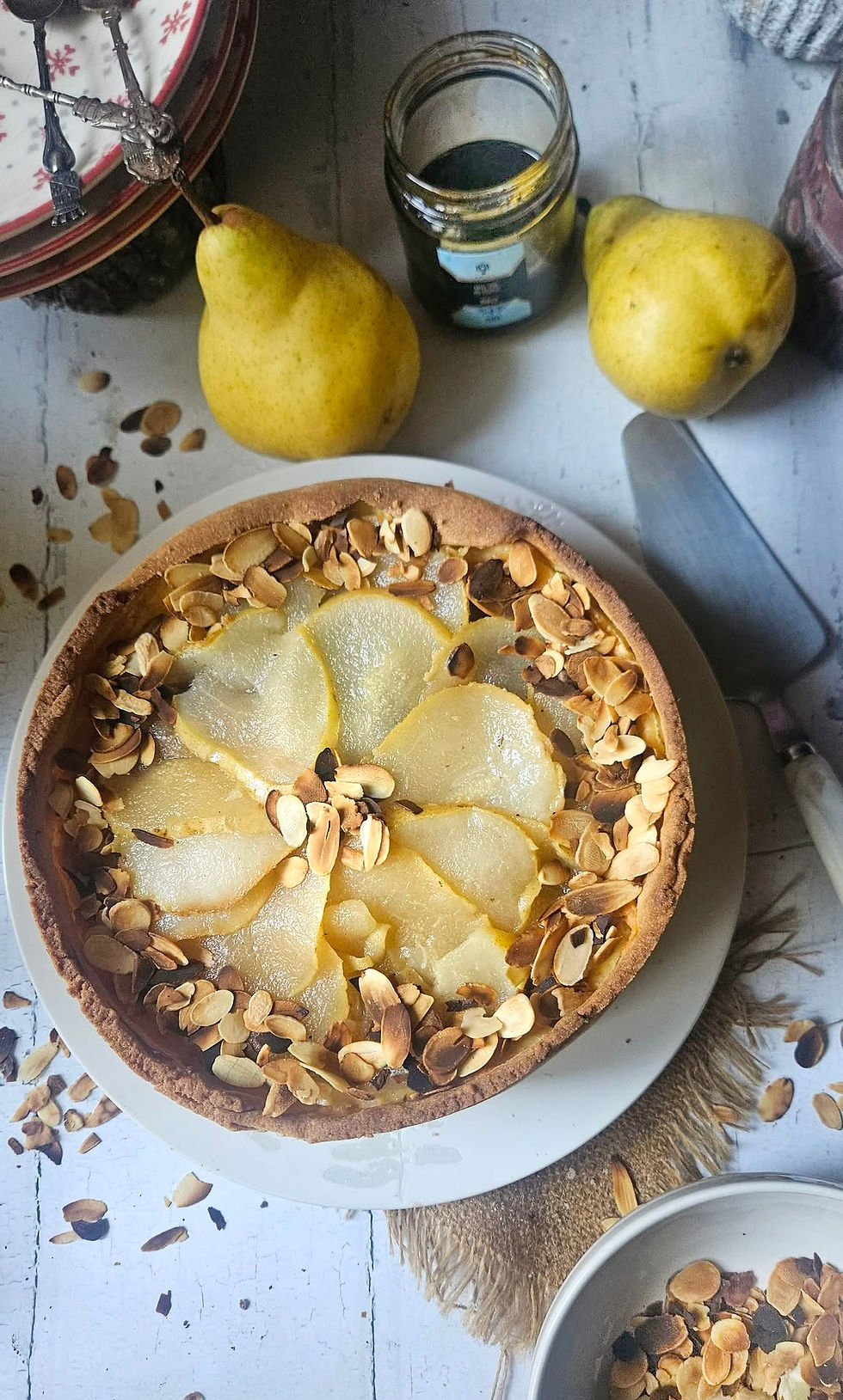 Flan pâtissier aux poires