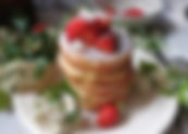 🌸 Fluffy pancakes fraises & fleurs d'aubépine