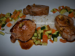 Filet mignon de porc à l'aigre doux