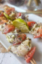 brochettes de lotte