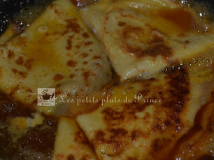 La crêpe Suzette