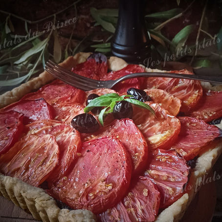 🍅 Tarte à la tomate sur tapenade maison