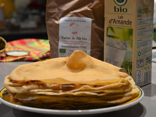 🥞 Crêpes au lait d’amande – la version légère et sans lactose pour la Chandeleur