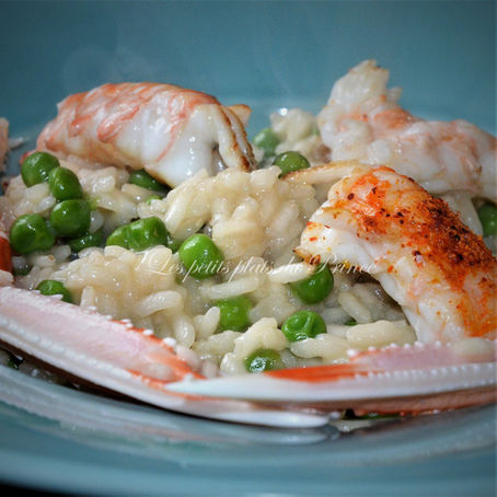 🍚 Risotto aux petits pois et langoustines