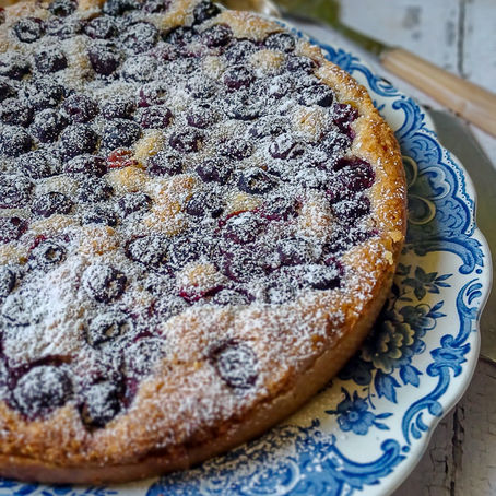 🍇 Tarte aux myrtilles et crème d’amande