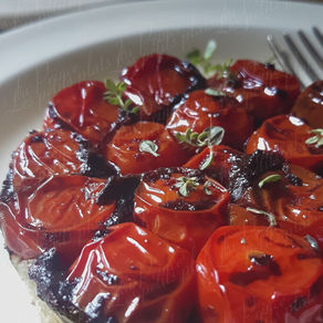 🍅 Tatin de tomates cerises à la tapenade
