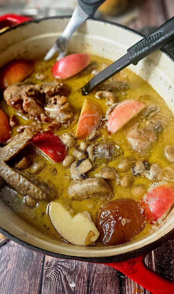 🍎 Poulet à la normande : recette festive pour un déjeuner en famille