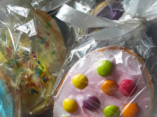 Sablés décorés façon œufs de pâques