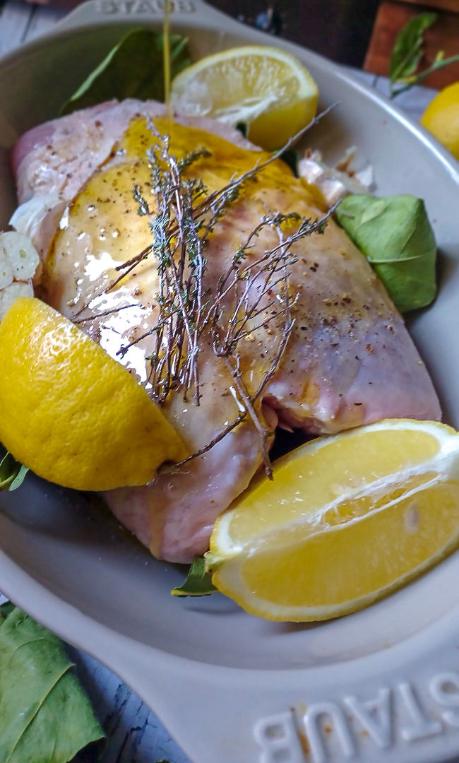 cuisse dinde au citron