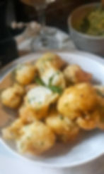beignets chou fleur vegans