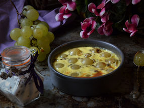 🍇 Petits gratins d'automne au raisin blanc et sucre à la lavande
