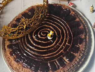👑 Galette des Rois tout chocolat : la version gourmande à la crème d’amande
