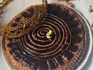👑 Galette des Rois tout chocolat : la version gourmande à la crème d’amande