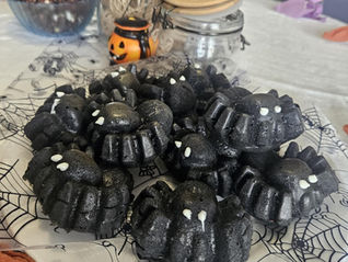 Gâteaux araignées pour Halloween