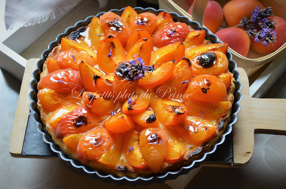 Tarte aux abricots