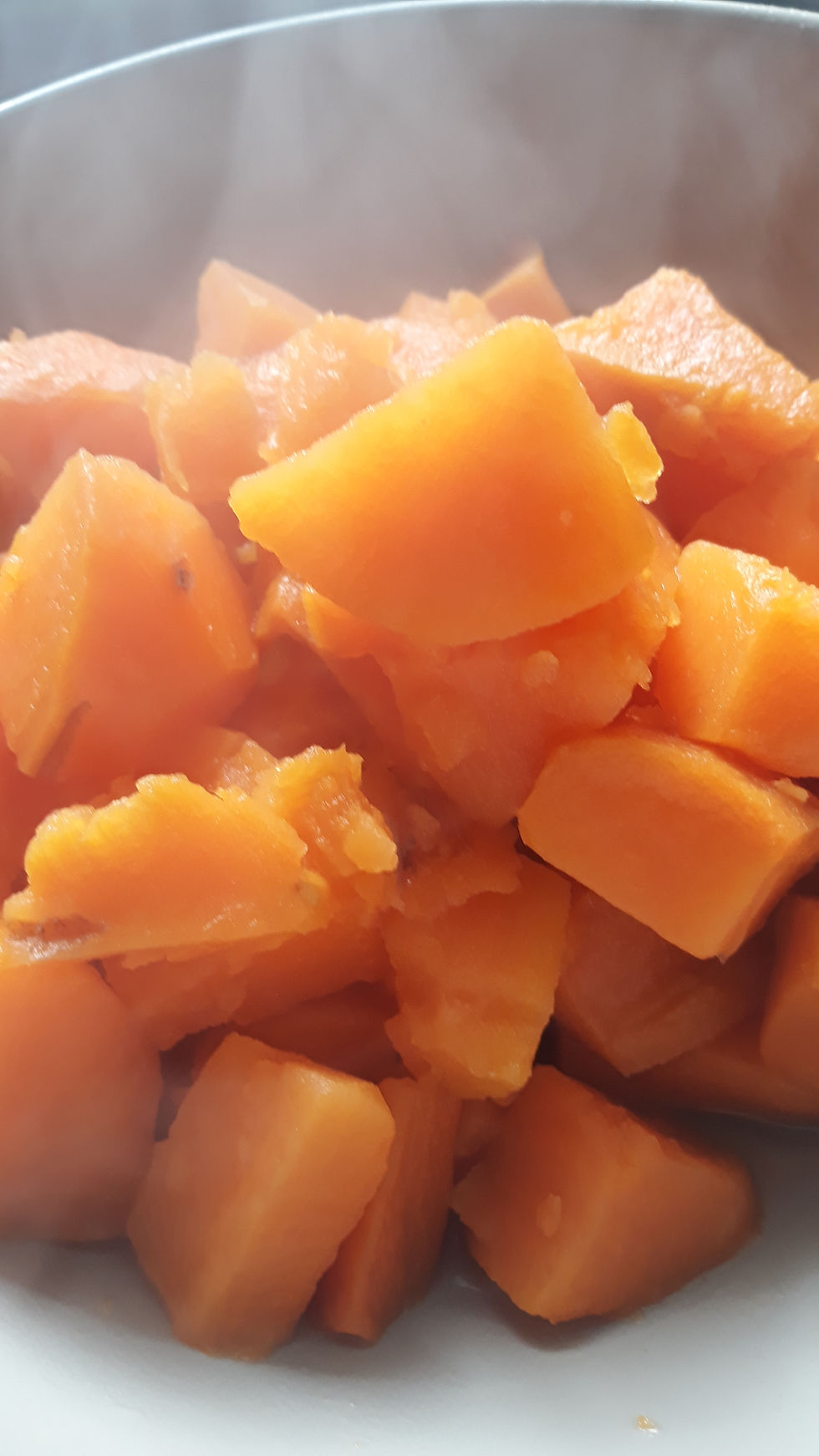 patate douce cuite