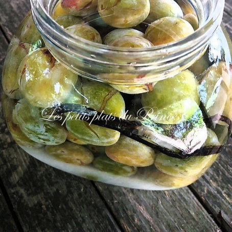 🟢 Prunes Reine‑Claude à l’eau‑de‑vie