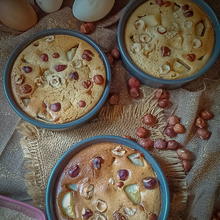 🍐 Gratins d'automne à la poire et aux noisettes : un dessert fondant et gourmand