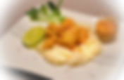 Curry de lotte, lait de coco, safran et citron vert