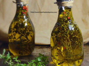Huile parfumée à l'origan pour pizzas et grillades