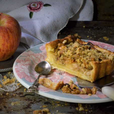 🍎 Tarte crumble aux pommes & noix
