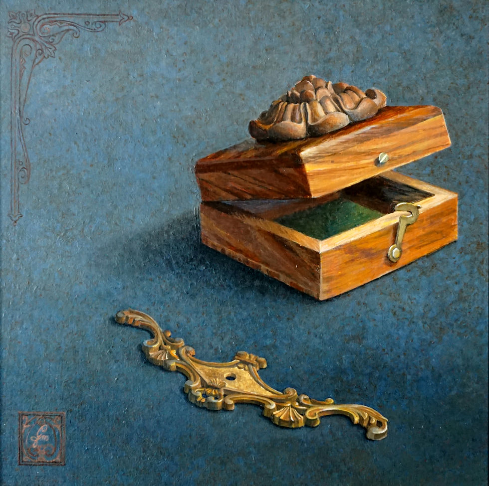 Ornaments with secrets