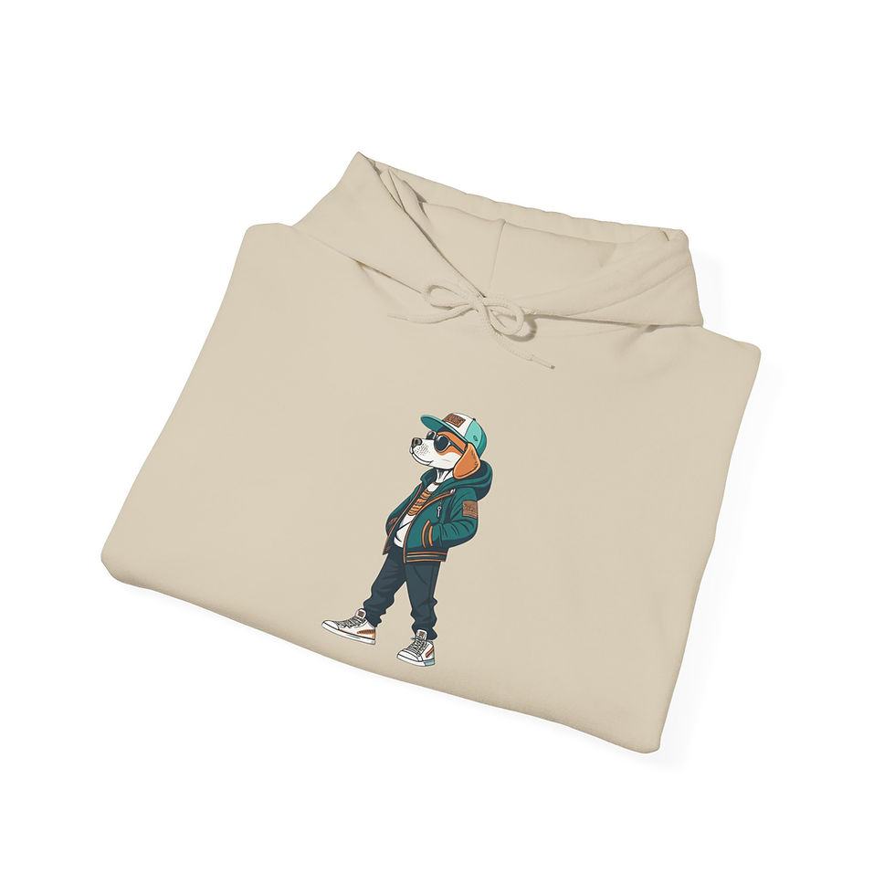 Thumbnail: Dog Unisex Hooded Sweatshirt