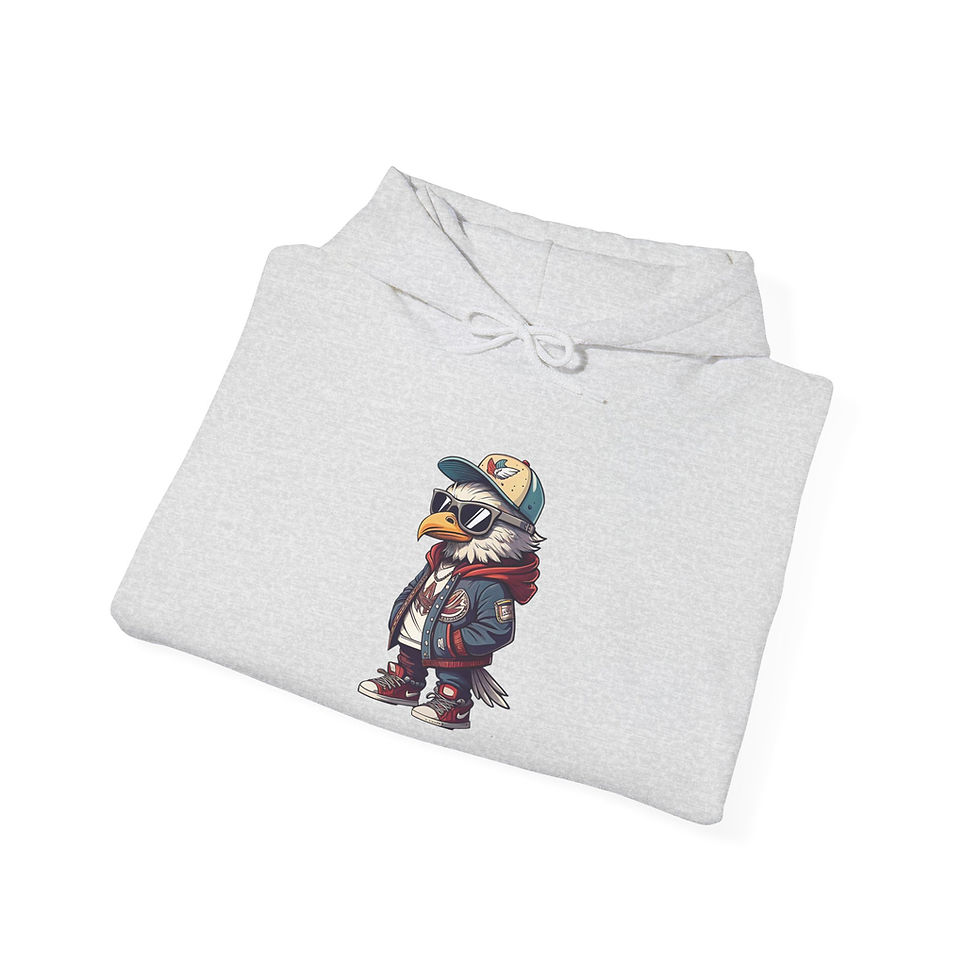 Thumbnail: Bird Unisex Hooded Sweatshirt
