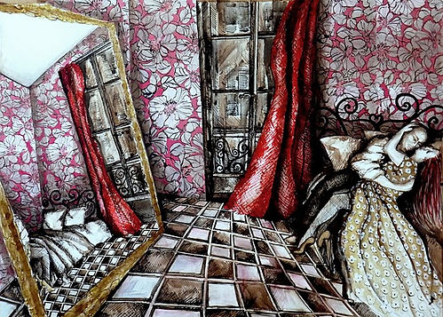 La chambre au miroir 1