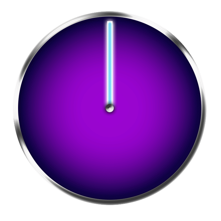 Clock-with-one-second-time-counter-anima