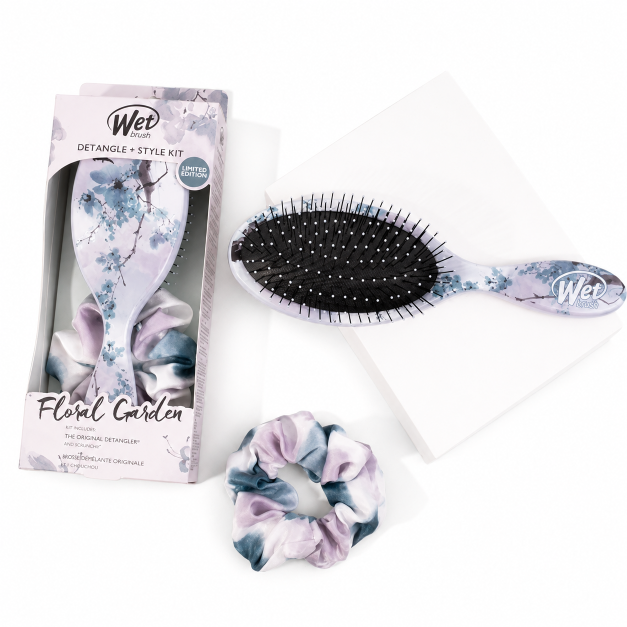 Wetbrush floral garden detangle kit