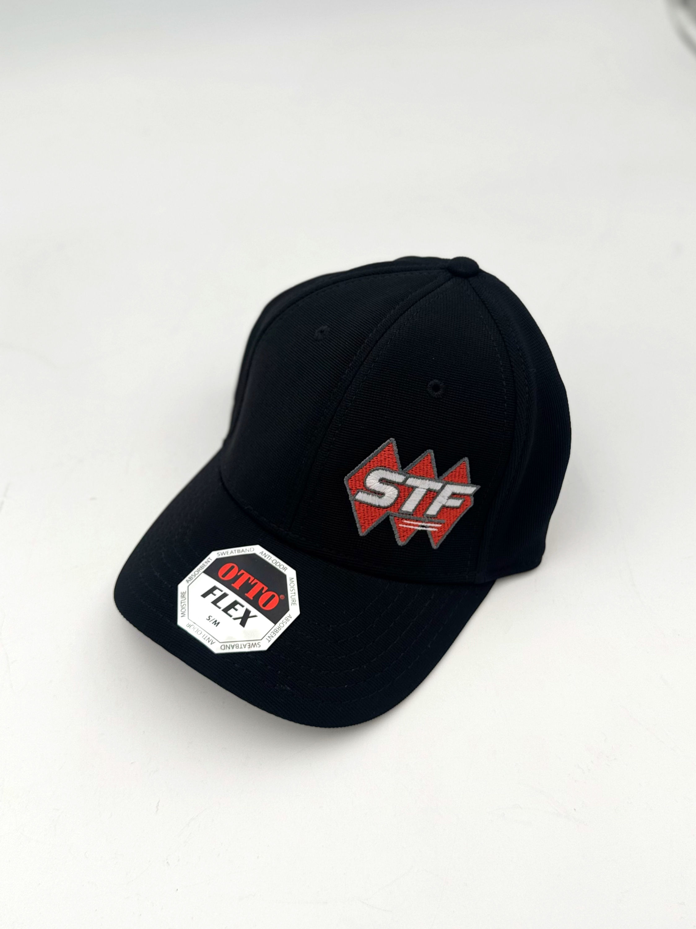 Black Fitted Flexfit Hat - Three Diamonds