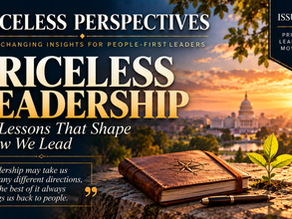 Priceless Perspectives #52: Priceless Leadership — The Lessons That Shape How We Lead