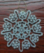 Thumbnail: Snowflake Tree Decoration aka The Cockflake