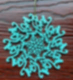 Thumbnail: Snowflake Tree Decoration aka The Twatflake