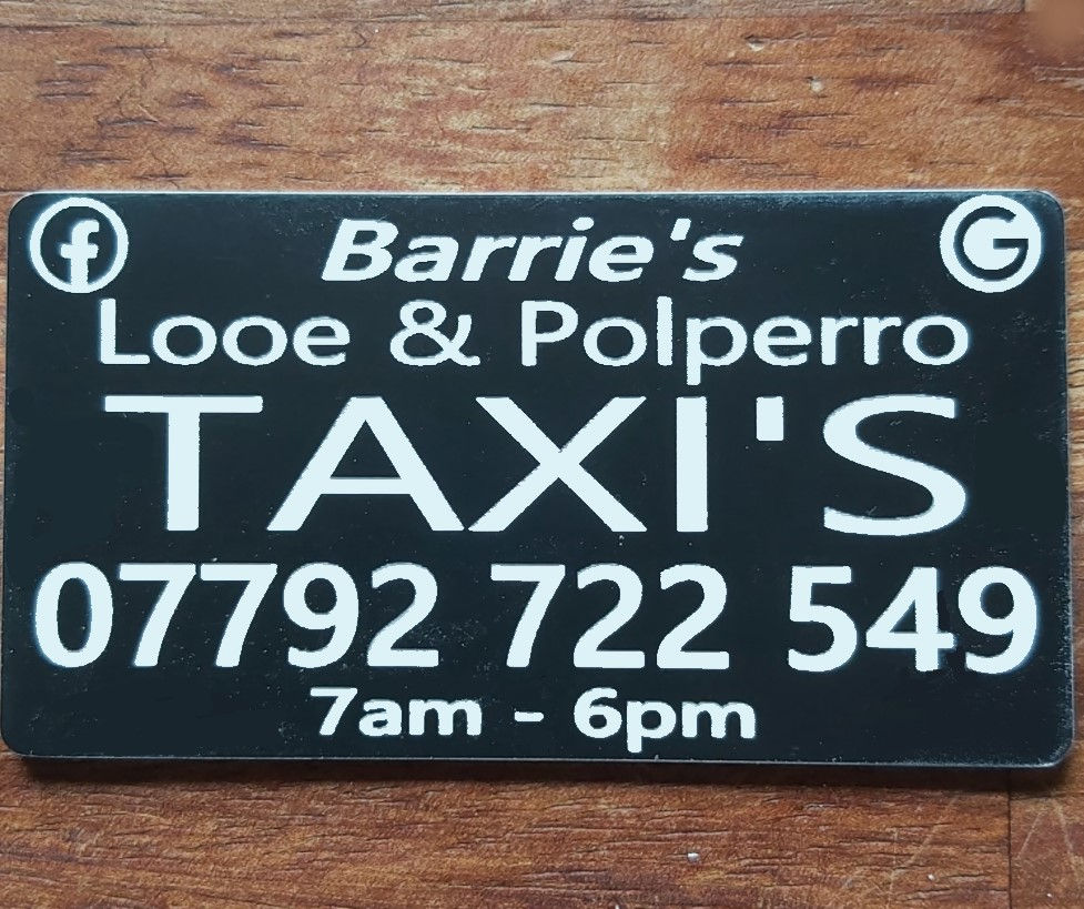 Laminate Plastic Business Card Cornwall Laser Cut