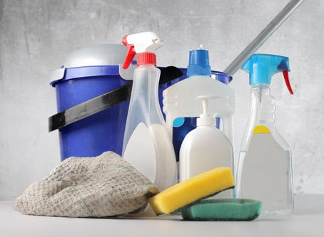 Keeping family safe from cleaning products