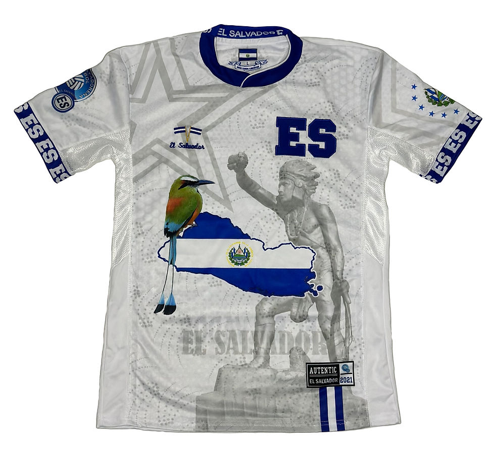 White El Salvador Selecta x Atlacatl Fan Jersey