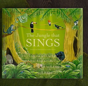 the jungle that sings, children's book cover