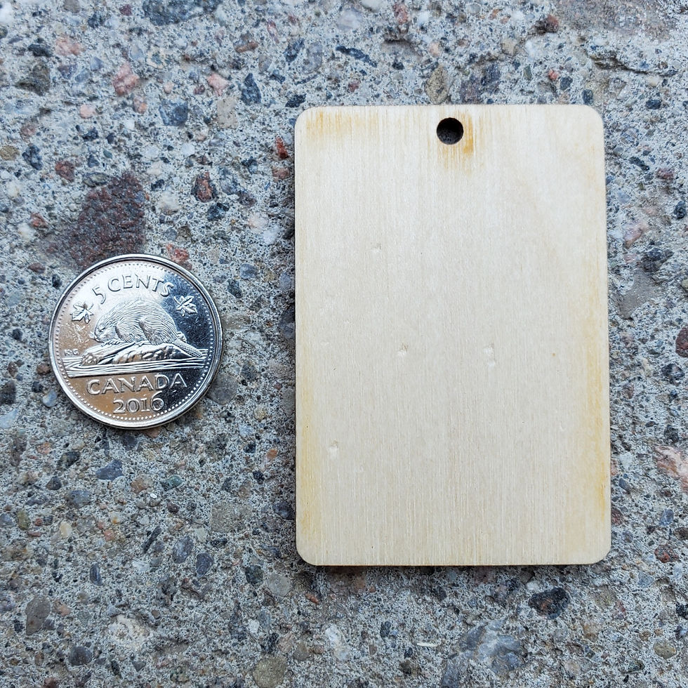 Thumbnail: Imperfect* Large Wooden Tile (500 qty)