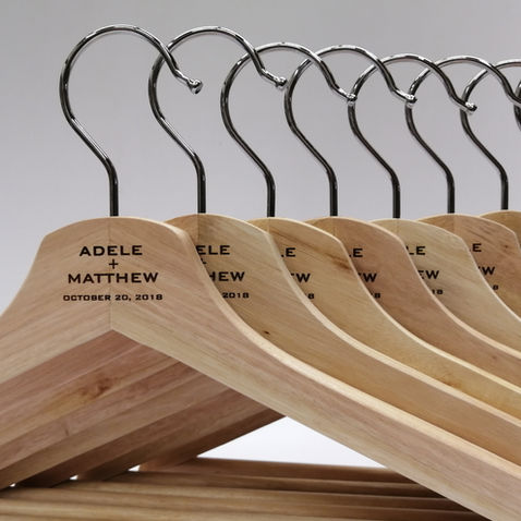 Engraved Coat Hangers