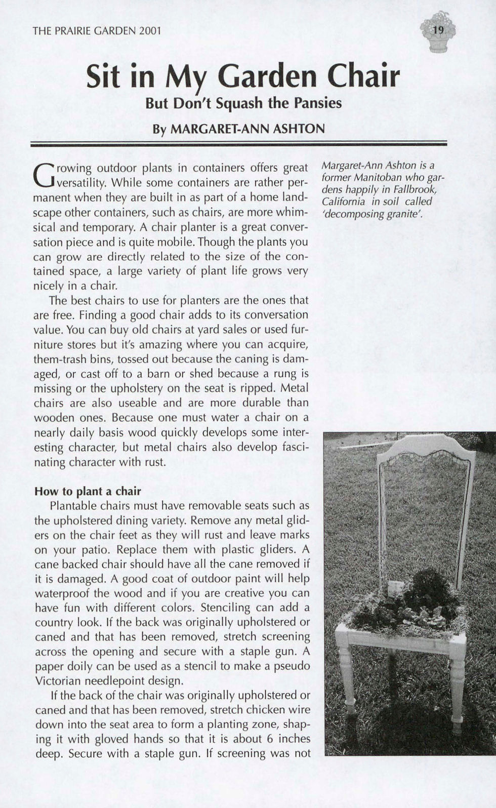 Thumbnail: 2001: Container Gardening