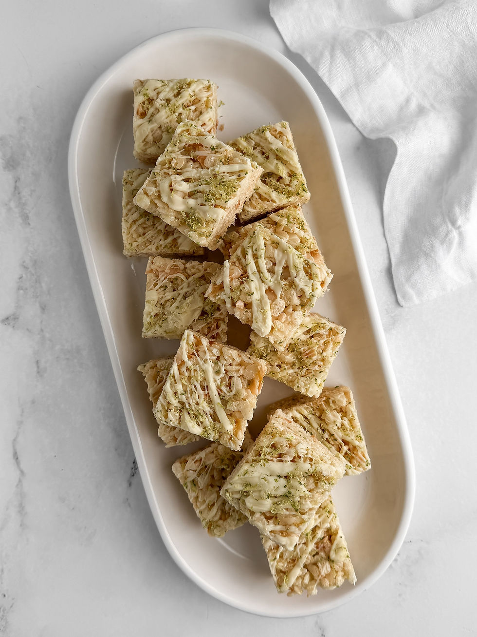Coconut Lime Rice Crispy Treats