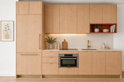 kitchen staged